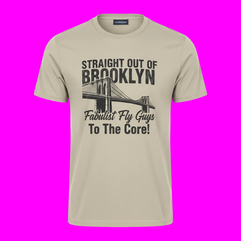 (07) Straight Out Of Brooklyn – Fabulist Fly Guys Tee