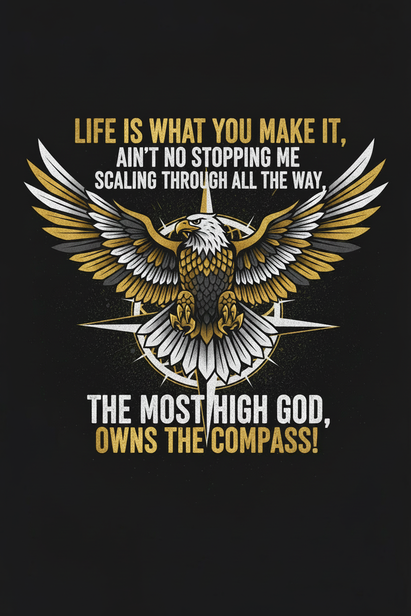 Eagle Quote Graphic Design