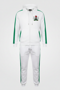 Nigeria White Hoodie Jogging Suit