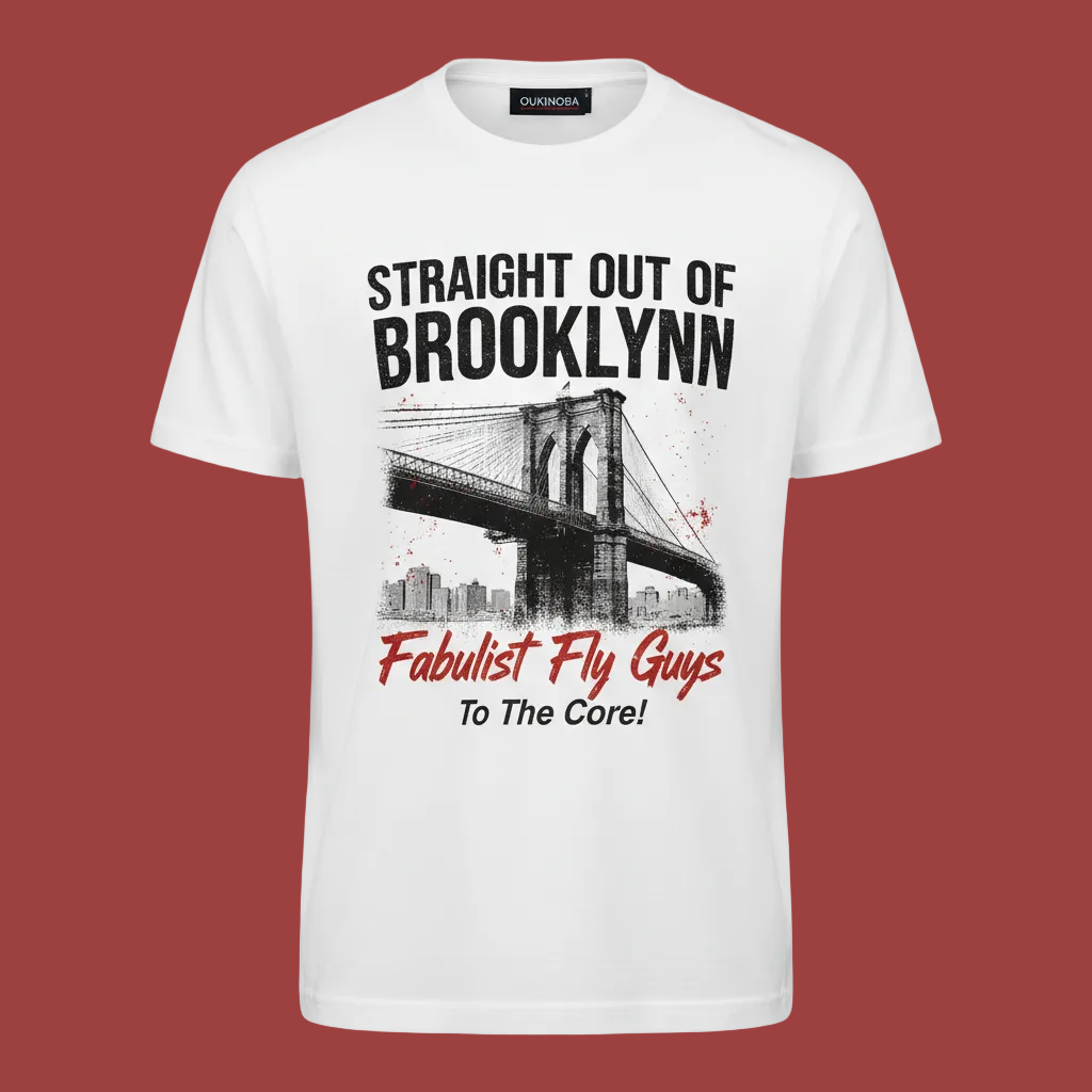 (07) Straight Out Of Brooklyn – Fabulist Fly Guys Tee